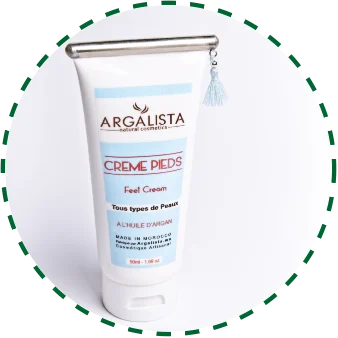 creme pied tube, Feet Cream, كريم الرجلين, argan, argalista