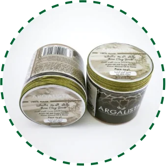 argalista gommage trois argiles three clays face mask scrub