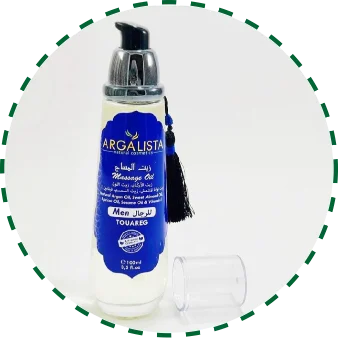 huile de massage Touareg, Touareg Massage Oil, زيت المساج طوارق للرجال, argalista