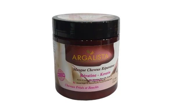 keratin hair mask, keratine masque cheveux, ماسك كيراتين الشعر argalista